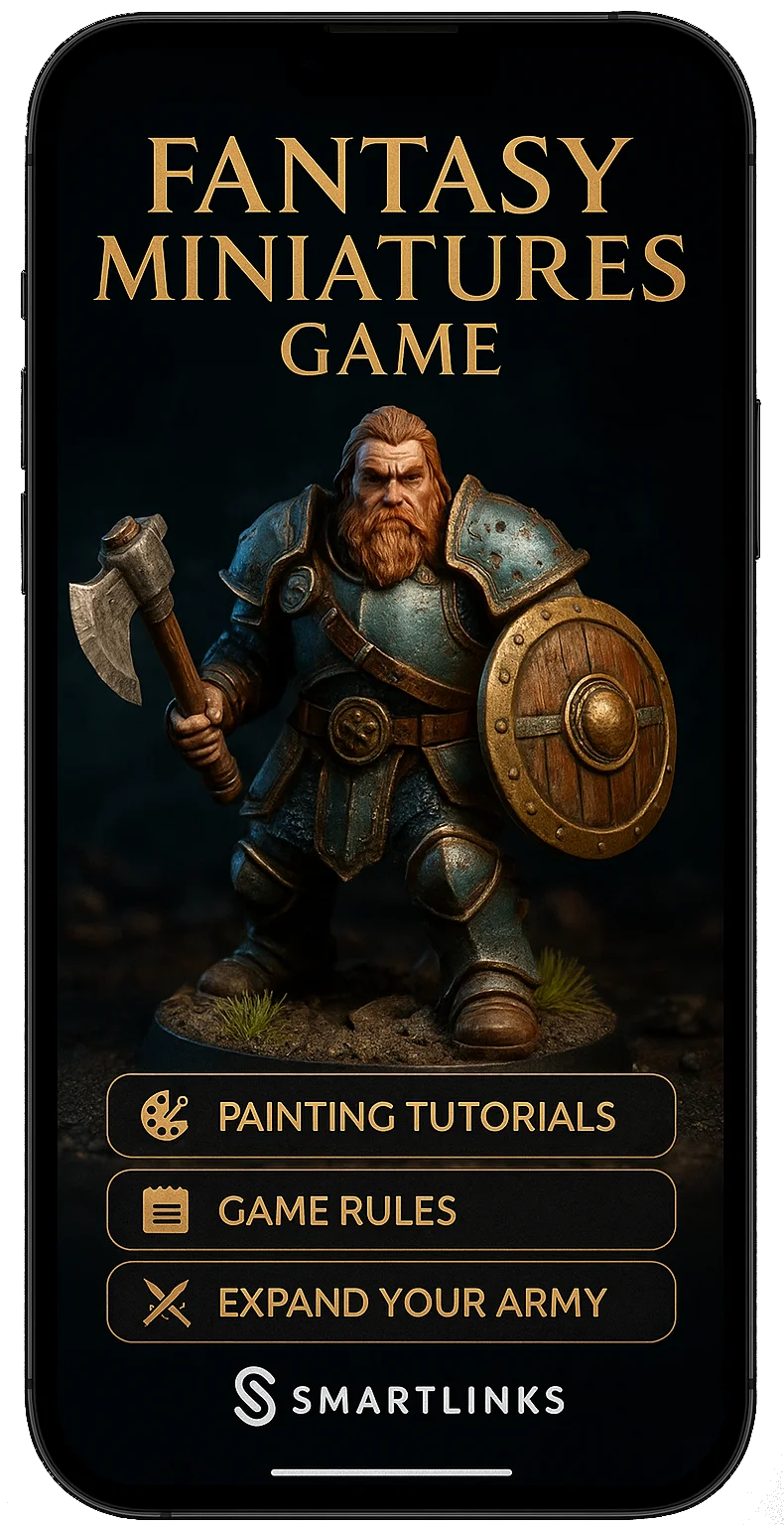 Connected board game, puzzle or figure kit with SmartLinks digital product passport — example 3